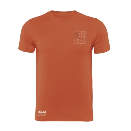 T-SHIRT KAPRIOL ENJOY S - ORANGE PEPPER