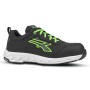 U-POWER RED EGO - MITCH ESD - CALZATURA DI SICUREZZA BASSA S3S CI HI HRO FO SR - NERO/VERDE