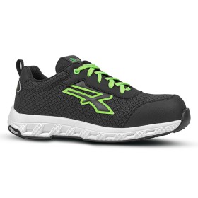 U-POWER RED EGO - MITCH ESD - CALZATURA DI SICUREZZA BASSA S3S CI HI HRO FO SR - NERO/VERDE