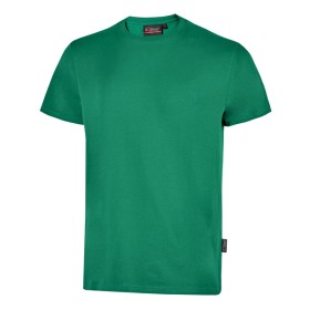 T-SHIRT U-POWER FIGI - MANICA CORTA COTONE 100% GIROCOLLO - EMERALD GREEN