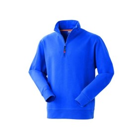 FELPA ROSSINI GRABBY M/ZIP 100% COT - ROYAL