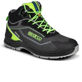 SCARPA SPARCO INDY-HE RANGER S3 ESD 42 - NERO/VERDE FLUO