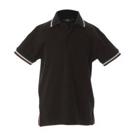 POLO JRC AOSTA LADY 200 G/M² - BLACK