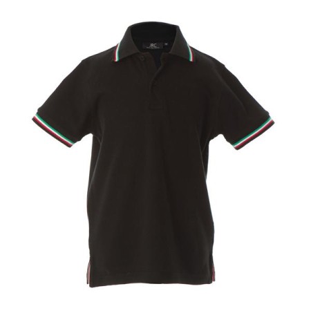 POLO JRC AOSTA LADY 200 G/M² - BLACK