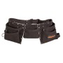 BORSA IN PELLE NERA KAPRIOL 8 TASCHE