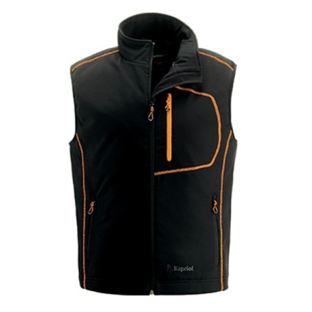 GILET IMBOTTITO KAPRIOL DYNAMIC M - NERO/ARANCIO