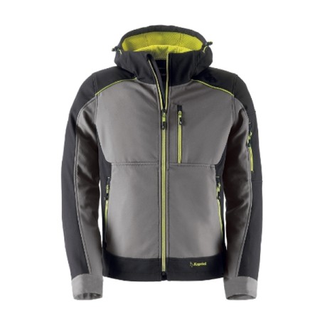 SOFTSHELL KAPRIOL DYNAMIC XXL - GRIGIO