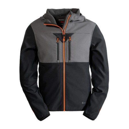 SOFTSHELL KAPRIOL TENERE PRO M - NERO/GRIGIO