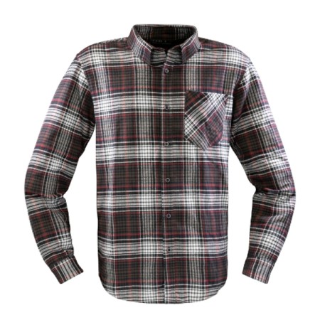 CAMICIA KAPRIOL ENJOY CHECK XXXL - MARRONE/ROSSO