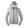 FELPA KAPRIOL SLICK C/CAPPUCCIO XXXL - GRIGIO CHIARO MELANGE
