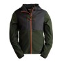 SOFTSHELL KAPRIOL TENERE PRO XXL - FOREST GREEN/NERO