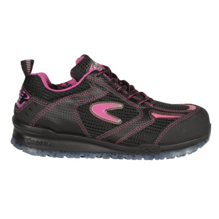 OUTLET | SCARPA COFRA BASSA DONNA EVA S1 PS FO SR - NERO VIOLA
