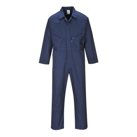 C813 - TUTA LIVERPOOL CON ZIP PORTWEST S - BLU NAVY