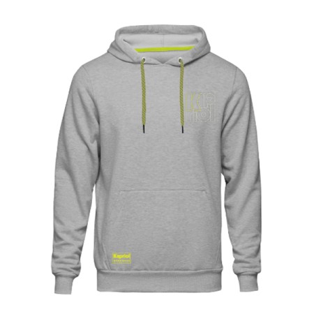 FELPA KAPRIOL ENJOY HOODIE M - GRIGIO