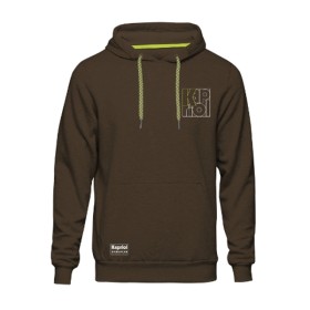 FELPA KAPRIOL ENJOY HOODIE XL - MARRONE FELPA KAPRIOL ENJOY HOODIE XL - MARRONE