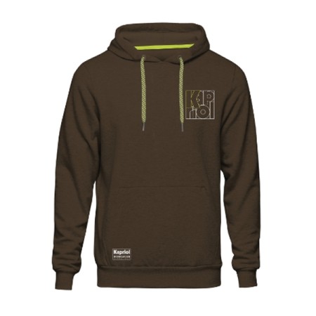 FELPA KAPRIOL ENJOY HOODIE XXL - MARRONE