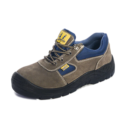 BEARGRIP IPE SCARPA BASSA "PALESE" S1P SRC SCAMOSCIATA - GRIGIO/BLU
