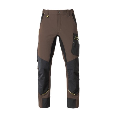 PANTALONE ELASTICIZZATO KAPRIOL DYNAMIC CARPENTER XXXL - MARRONE
