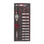 SET PUNTE A MASCHIO MILWAUKEE 1/4" HSS-G 6 PZ