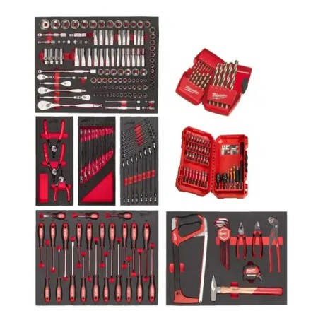 ASSORTIMENTO INDUSTRIA IN TERMOFORMATI MILWAUKEE - 244 PZ