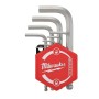 SET CHIAVI ESAGONALI COMPATTE MILWAUKEE PUNTA SFERICA 9PZ