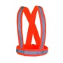 BRETELLE KAPRIOL CON FASCE RIFLETTENTI - ARANCIO
