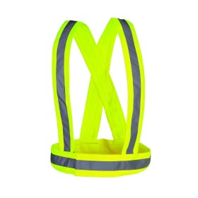 BRETELLE KAPRIOL CON FASCE RIFLETTENTI - GIALLO