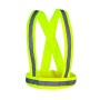 BRETELLE KAPRIOL CON FASCE RIFLETTENTI - GIALLO