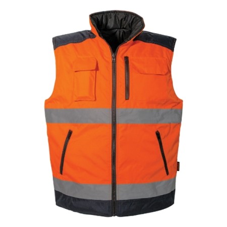 GILET KAPRIOL HV REVERSIBILE L - ARANCIO