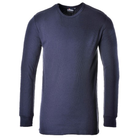 B123 - MAGLIA TERMICA PORTWEST MANICA LUNGA S – BLU NAVY