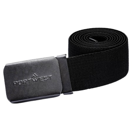 C105 - CINTURA DA LAVORO PORTWEST ELASTICIZZATA - NERO