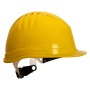 Elmetto di sicurezza Expertline - nero (cricchetto a rotella) Giallo