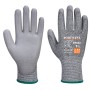 VA622 - GUANTO ANTI TAGLIO PORTWEST MR CON PALMO IN PU PER DISTRIBUTORI AUTOMATICI - GRIGIO