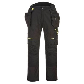 T706 - PANTALONE LUNGO PORTWEST HOLSTER ECO STRETCH WX3 - 33 - NERO