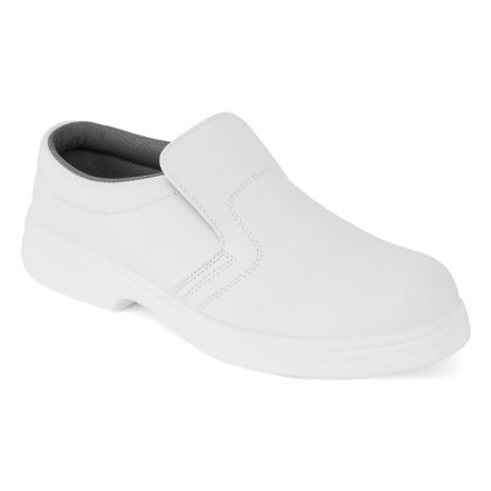 FW58 - SCARPA PORTWEST CON SUOLA ANTISCIVOLO O2 40 - BIANCO