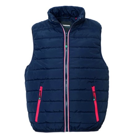 GILET ROSSINI KARL IMBOTTITO SOFT PADDING - BLU