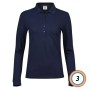 LADIES LUXURY STRETCH LONG SLEEVE POLO TEE JAYS – DISPONIBILE IN 3 COLORAZIONI