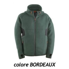 OUTLET | FELPA KAPRIOL TECH HOODIE XXL - BORDEAUX