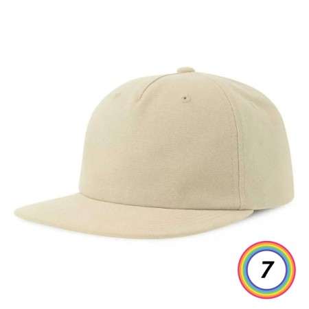 CAPPELLO ATLANTIS A 5 PANNELLI IN COTONE - 7 COLORI
