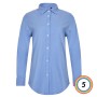 CAMICIA OXFORD STRETCH A MANICHE LUNGHE DONNA VELILLA – 5 COLORI