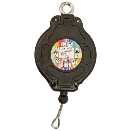 FP41 - Arrotolatore retrattile da 10 m Nero