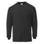 FR11 - T-Shirt maniche lunghe Ignifuga e antistatica Nero - L