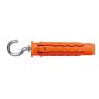 TASSELLO MUNGO UNIVERSALE IN NYLON CON GAMMA DI ACCESSORI - MQ-H 8 - Occhiolo aperto 4,5x45* mm