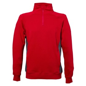 FELPA JRC WISCONSIN - RED/GREY