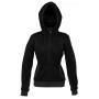 KNITTED FLEECE JRC NEW QUEBEC LADY - BLACK