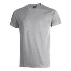 T-SHIRT U-POWER FIGI - MANICA CORTA COTONE 100% GIROCOLLO - GREY SILVER
