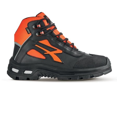 U-POWER RED OVER - SPIRIT s - CALZATURA DI SICUREZZA ALTA S7S CI FO SR - NERO/ARANCIO