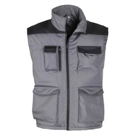 OUTLET | GILET DA LAVORO KAPRIOL SMART WORK - L - GRIGIO/NERO