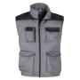 OUTLET | GILET DA LAVORO KAPRIOL SMART WORK - XL - GRIGIO/NERO