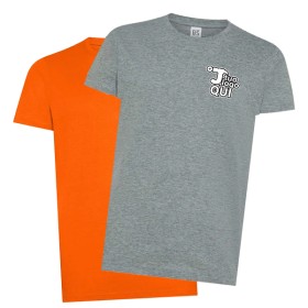 30 T-SHIRT MANICA CORTA UNISEX PERSONALIZZATA CON LOGO LATO CUORE - 29 COLORI